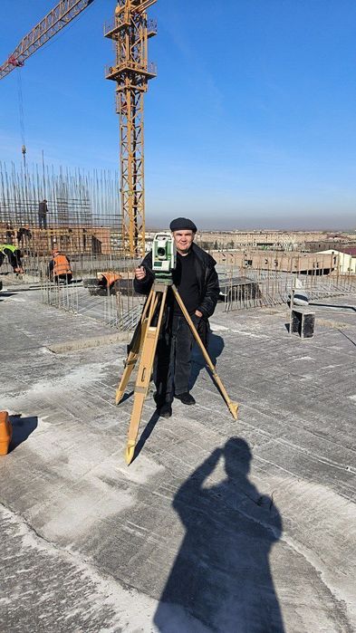 Услуги нивелира и тахеометра (эксперт).