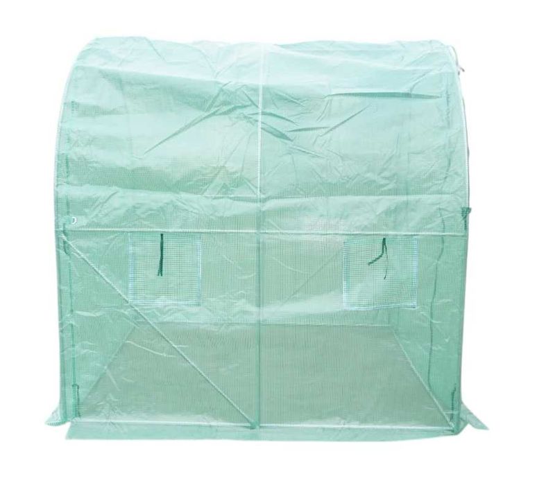 Sera Solar Gradina Tunel Cadru Otel Folie Polietilena 2x2x2m