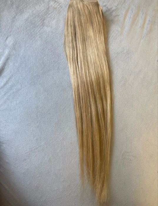 Extensii clip on par natural russian hair