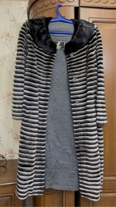 Норковое польто