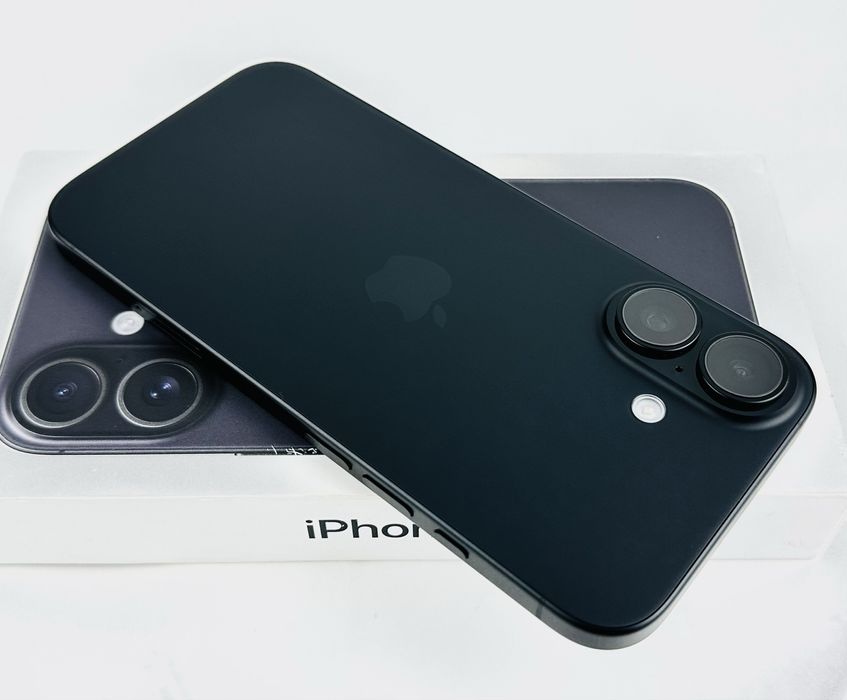 НОВ! Apple iPhone 16 128GB Black 2г. Гаранция!