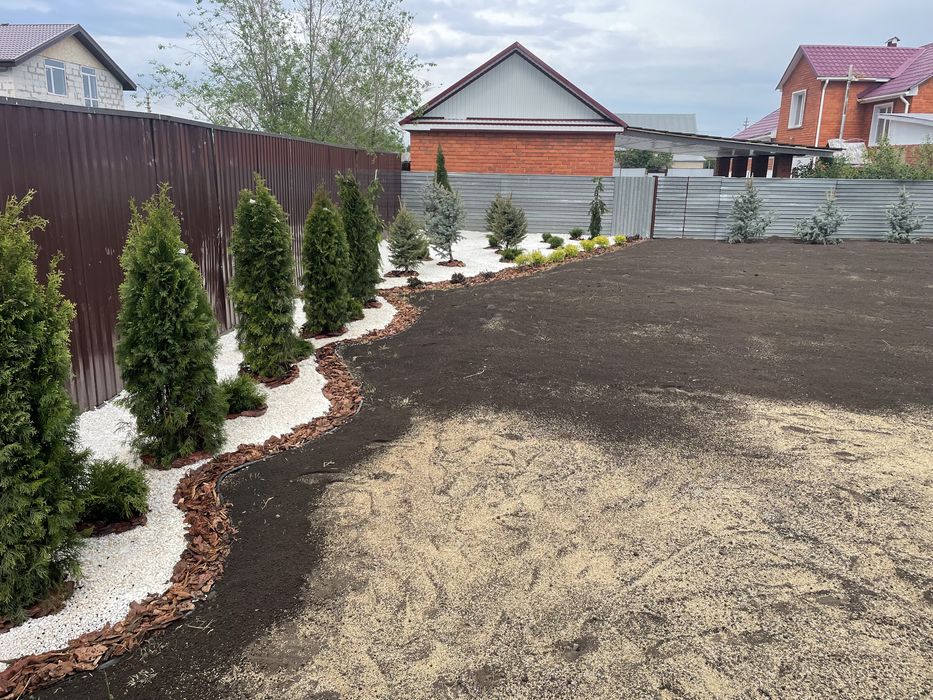 Газон под ключ