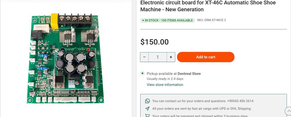 Elektron boshqaruv platasi / плата питания и управления
