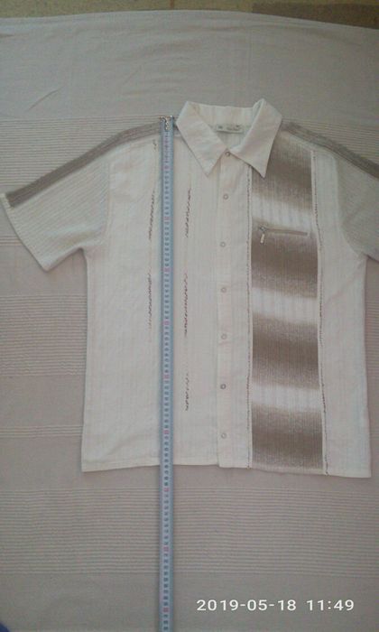 Мъжки суичър и лятна риза