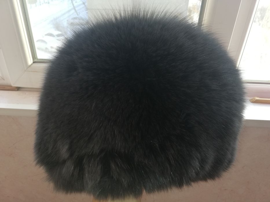 Шапка песцовая женская