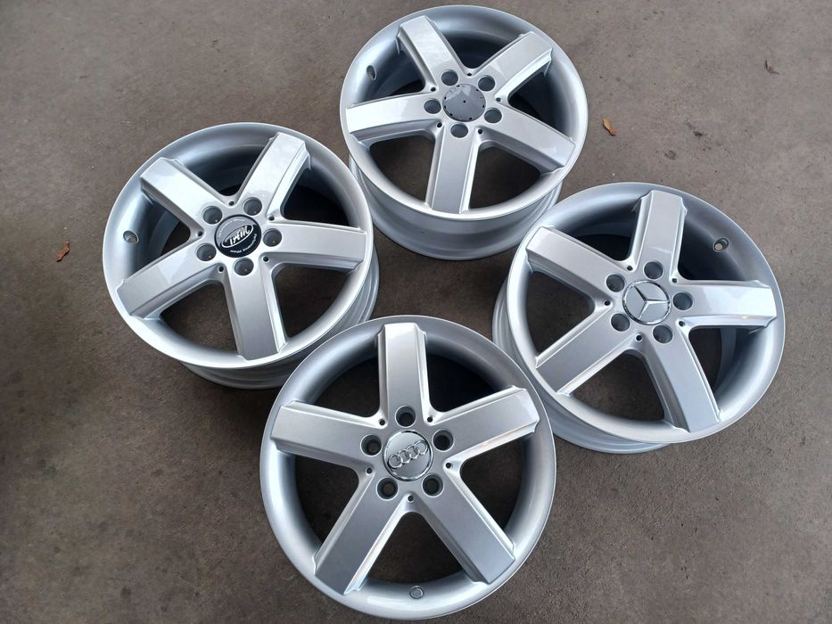 4 бр. чисто нови алуминиеви джанти RC DESIGN 16'' 5x112 ф66.6 ET46, 6J