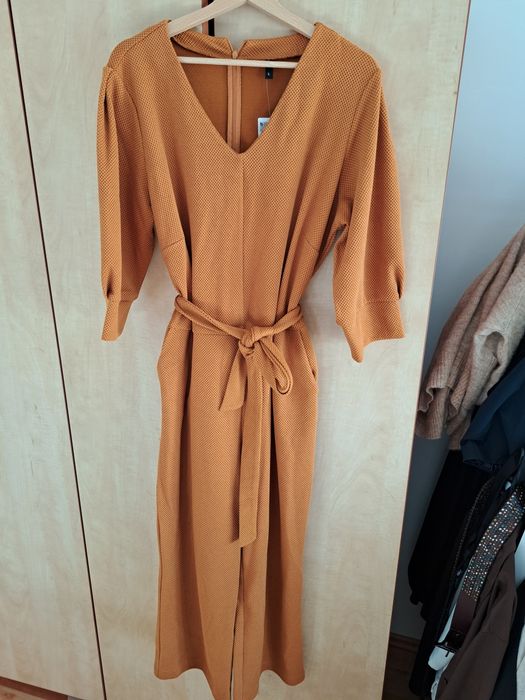 Salopeta galben mustar 42-44 XL