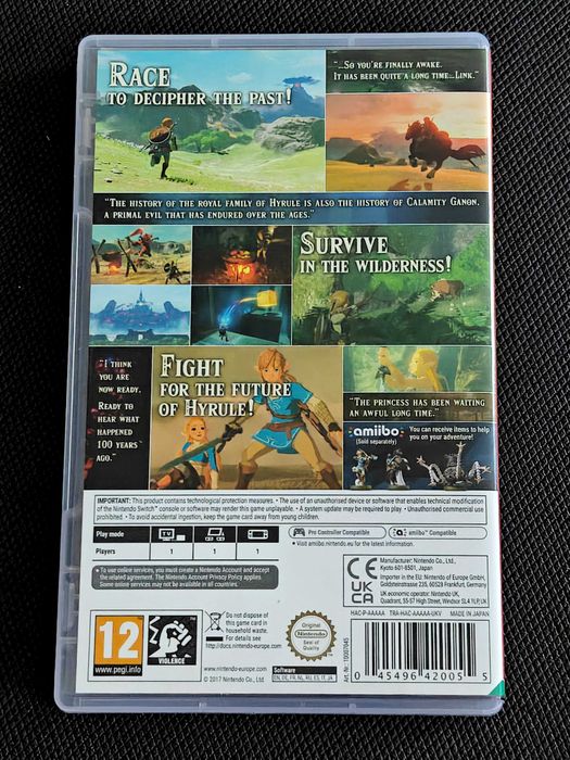 Zelda Breath of the Wild | Tears of the Kingdom | Monster Hunter GU [Nintendo Switch]