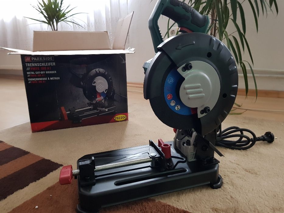 Немски настолен циркуляр за метал Parkside 1300W 180мм НОВ Германия