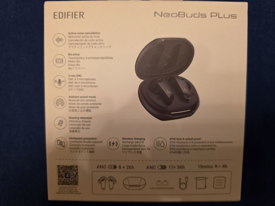 Casti Bluetooth Edifier NeoBuds Pro  Hi-Rez ANC