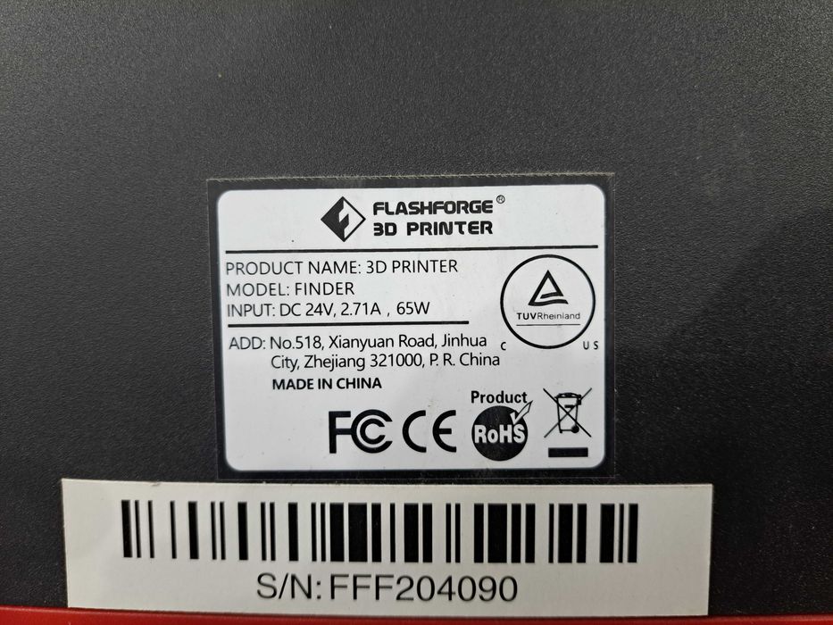 Принтер 3D - Flashforge 65 W