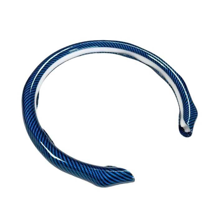 Протектор за волан, карбон, син или червен, калъф 1/2