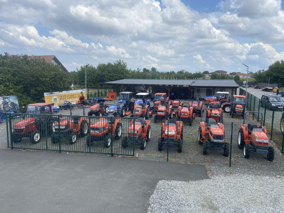 Tractor japonez Iseki Geas 253, 4x4, 25cp, servo + freza, Carte RAR