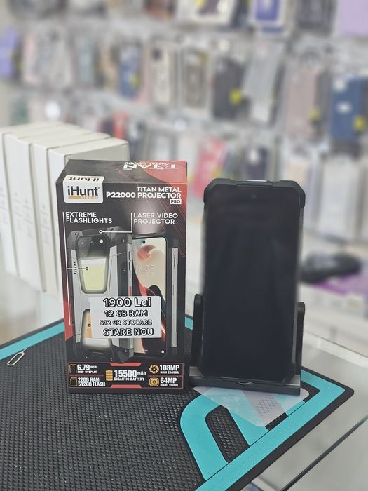 Ihunt Titan Metal P22000 Projector Pro, 12/512 GB, Nou, 2 ani garanție
