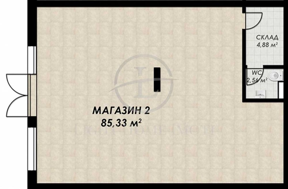 Продава се Магазин в Пловдив, Гагарин - 96 кв.м за 1493 €/кв.м - Снимка #7