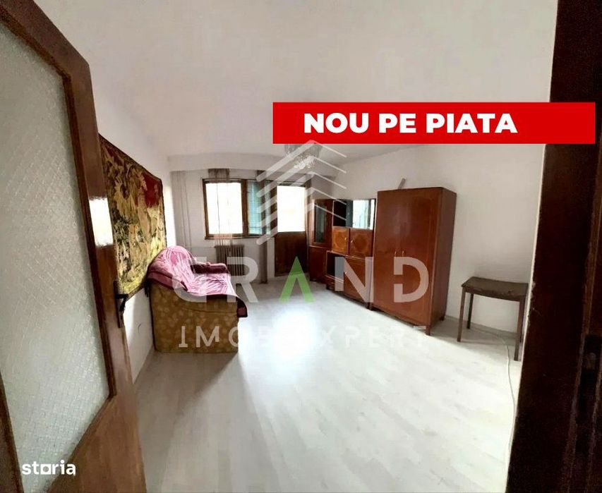 2 camere decomandate | 2 balcoane | Etaj intermediar | Marasti–Piata