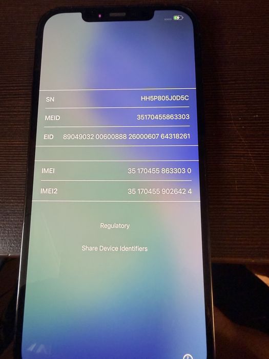 Iphone 12 ProMax 512 gb в отлично състояние ползван с калъф и протектор батерия 86%