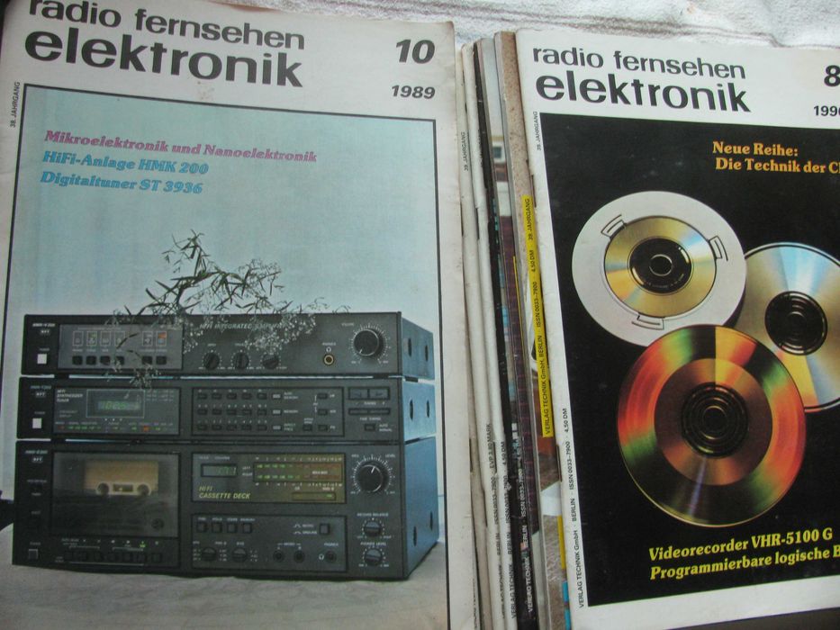 Radio  Fernsehen  Elektronik   D D R   /  Г Д Р   -  Списание