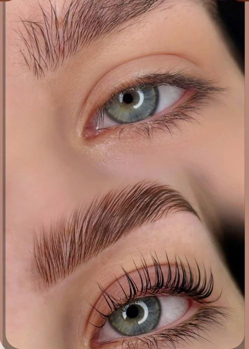 Ламинирование ресниц и бровей