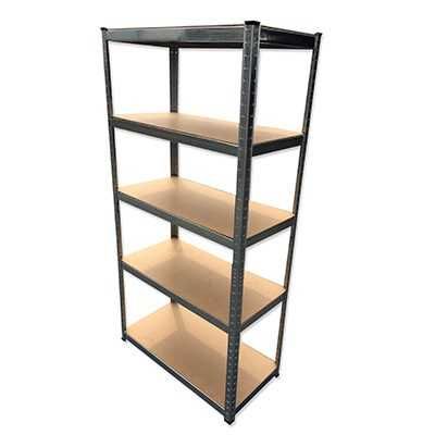 метален стелаж 180 Х 100 Х 50, 5 РАФТА,100кг На Рафт, Мдф Рафтове
