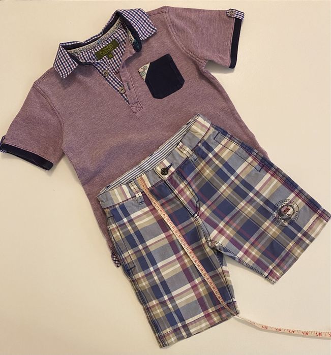 Set 4 ani - casual, tricou + pantaloni scurti