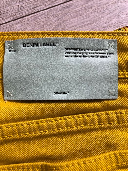 Дамски дънки OFF WHITE Virgil Abloh