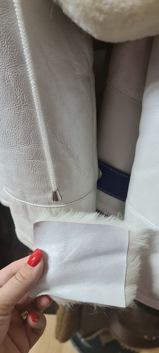 Cojocel pentru fetițe din blană  naturală