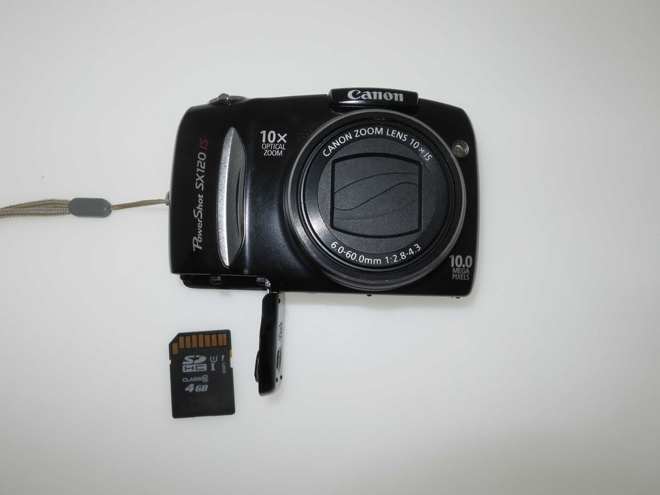 Canon PowerShot SX120 супер Компактен Цифров Апарат ретро камера 10MP
