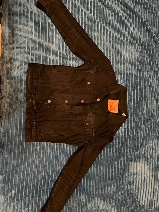 Geaca de blugi Levi's, marimea S, neagra