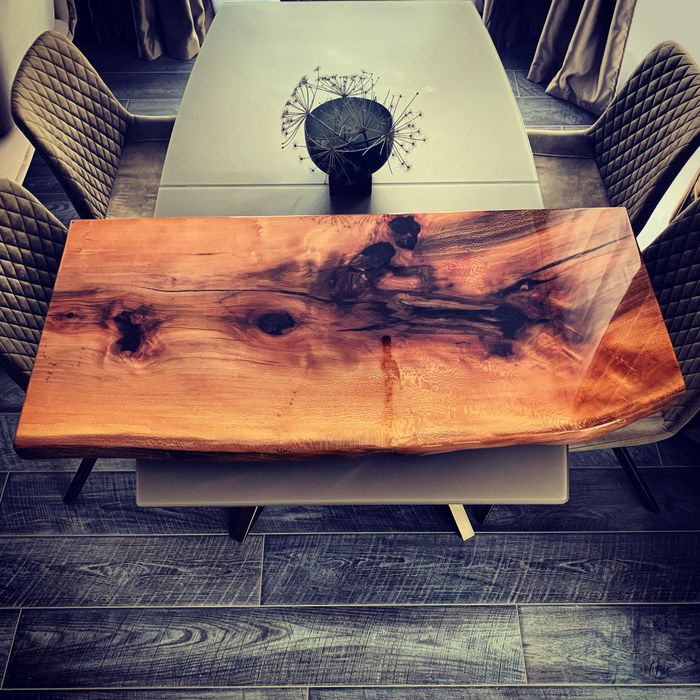 Дървен плот за баня / тоалетна / обзавеждане за баня