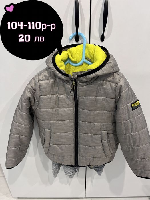 Детски якета 104/110/116 зара, майорал, h&m
