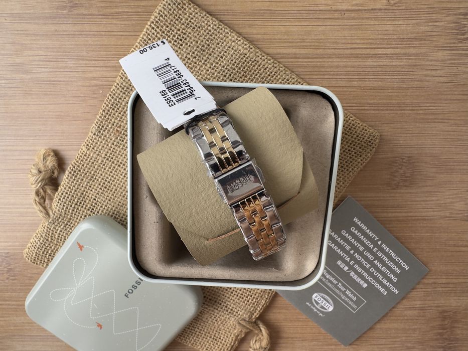 Ceas Fossil de dama Jacqueline 36mm absolut nou Moon Phase