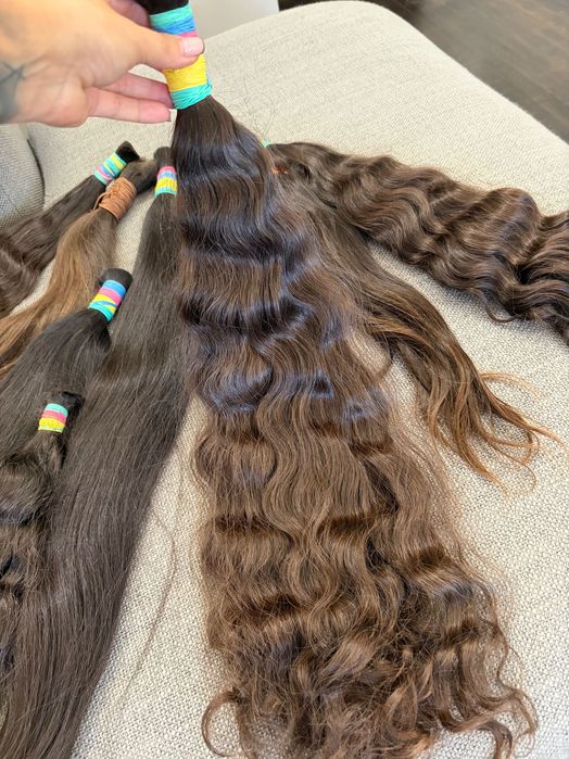 Естествени коси всякакви цветове