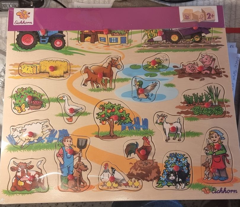 Дървен Пъзел голям 2 вида