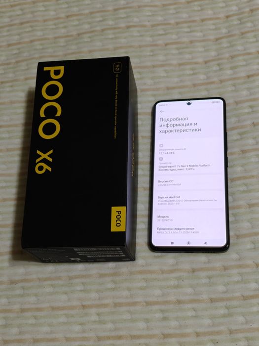 Poco X6 256 gb Ram 12 5G