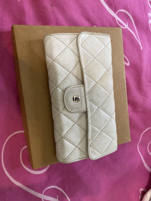 Кошелек DKNY оригинал красный кожаный