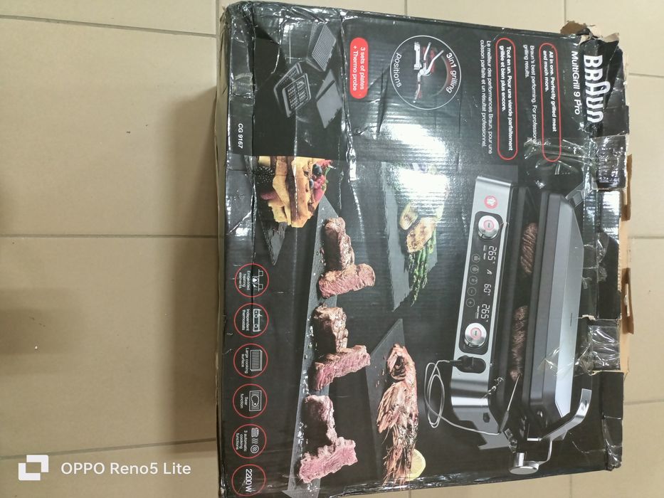 Гриль BRAUN MultiGrill 9 Pro