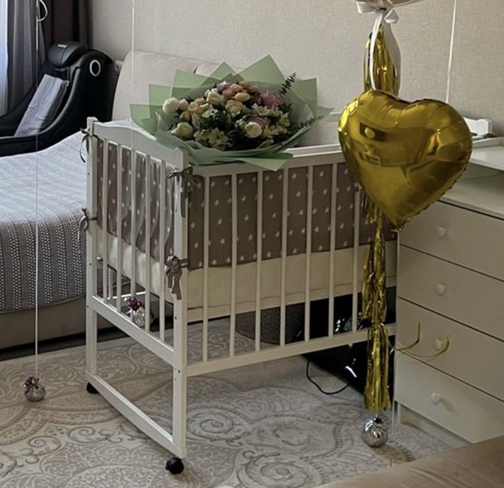 Детская кровать манеж,  Детский матрас 120*60