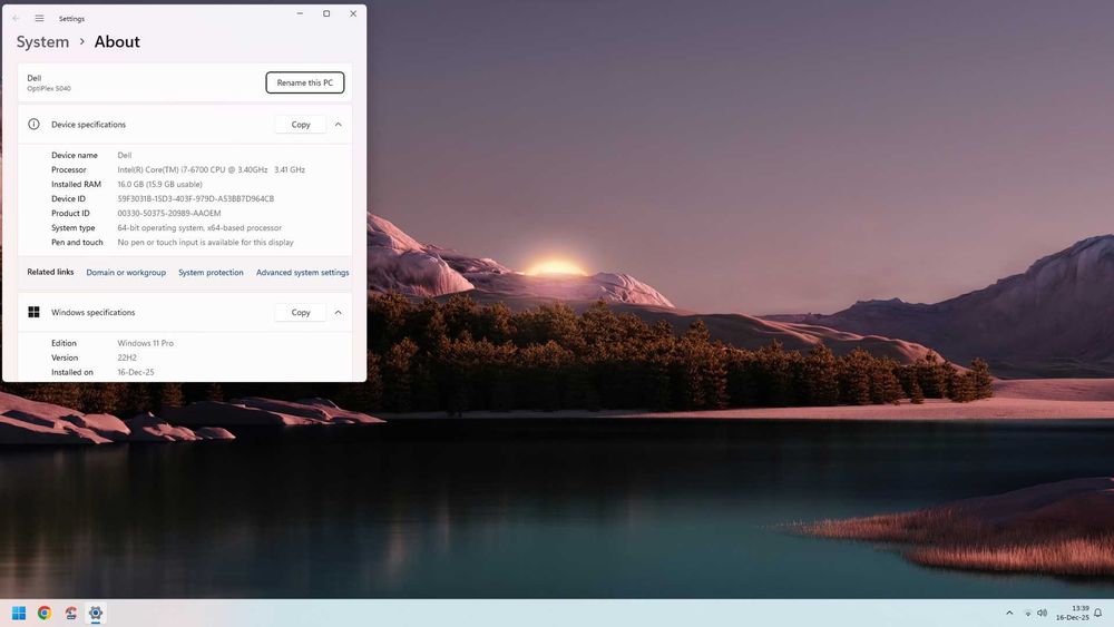 PC GAMING/WORK i7-6700/16GB DDR3/SSD240GB+HDD1TB/WiFi/W11 la 1000lei
