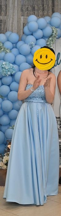 Rochie bleu elegantă