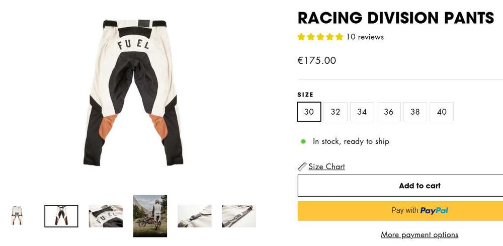 Панталони Fuel за мотор