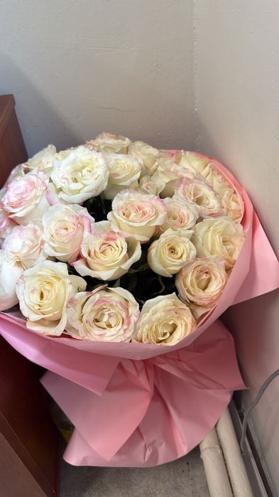 Букет цветы свежий роза