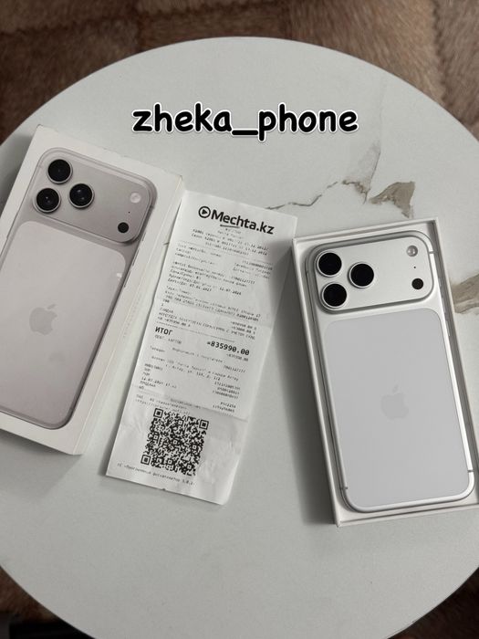  iPhone 17pro max 5G 256gb HX/A EAC silver 35 цикла всего лишь!