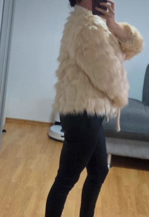 Sacou din bumbac cu blanita