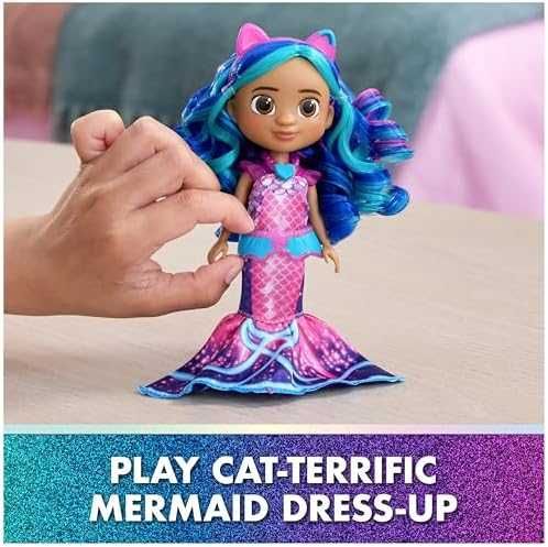 Нова Gabby's Dollhouse кукла Габи Русалка + аксесоари от филма за деца