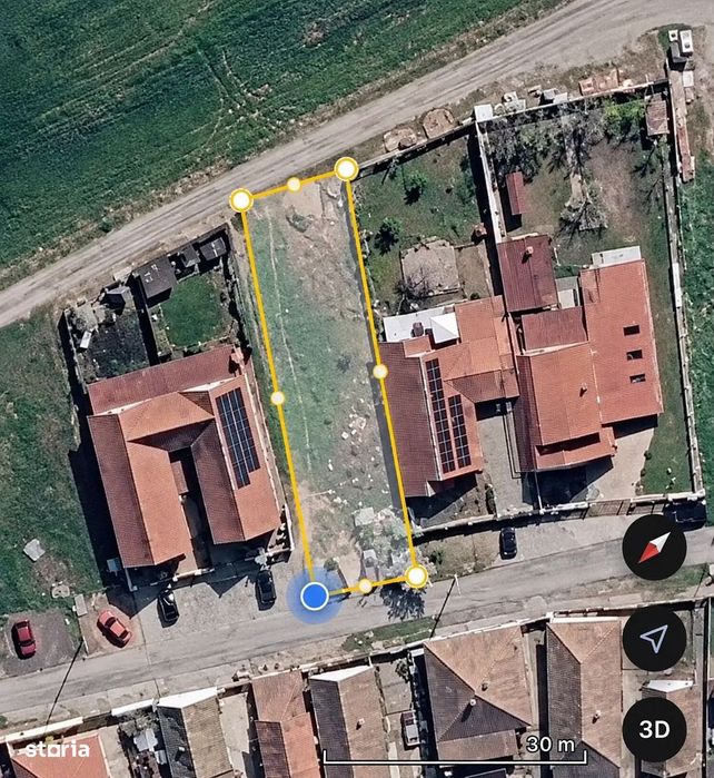 Teren intravilan de vânzare – 540 mp – Vladimirescu