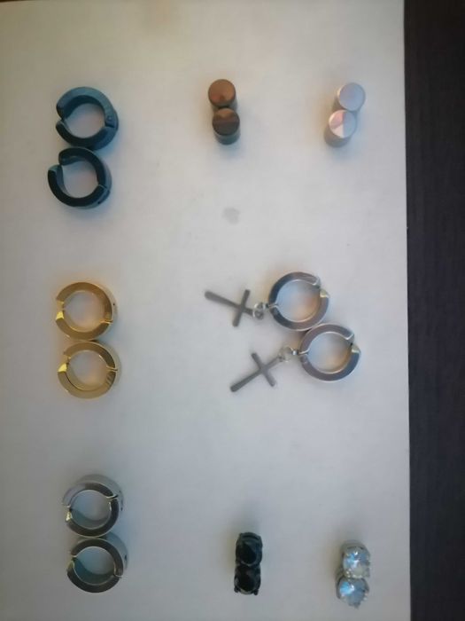 Cercei clips fără gaura