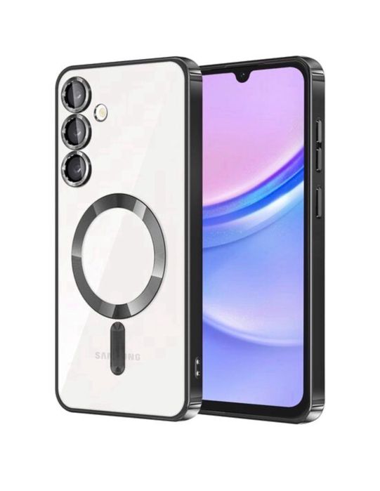 Samsung A15/A16/A35/A55/S24 FE/A56/A36/A37/A57 Husa TPU Magsafe Lucioasa