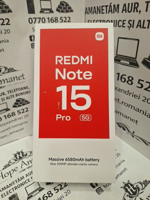 Hope Amanet P1/ Redmi Note 15 Pro 5G NOU