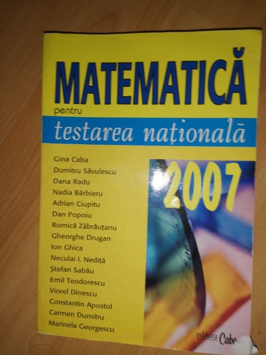 Manuale/culegeri matematica/romana cl. V-VIII